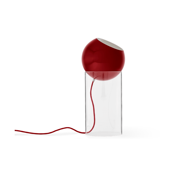 Φωτιστικό δαπέδου Topan VP14 46,5 cm - Clear-vermilion red - &Tradition