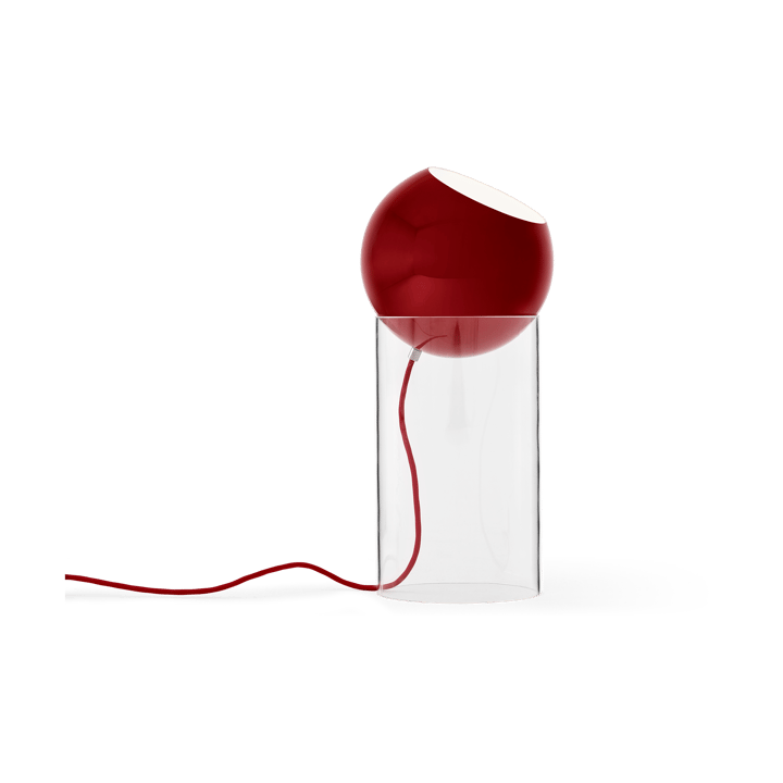 Φωτιστικό δαπέδου Topan VP14 46,5 cm, Clear-vermilion red &Tradition