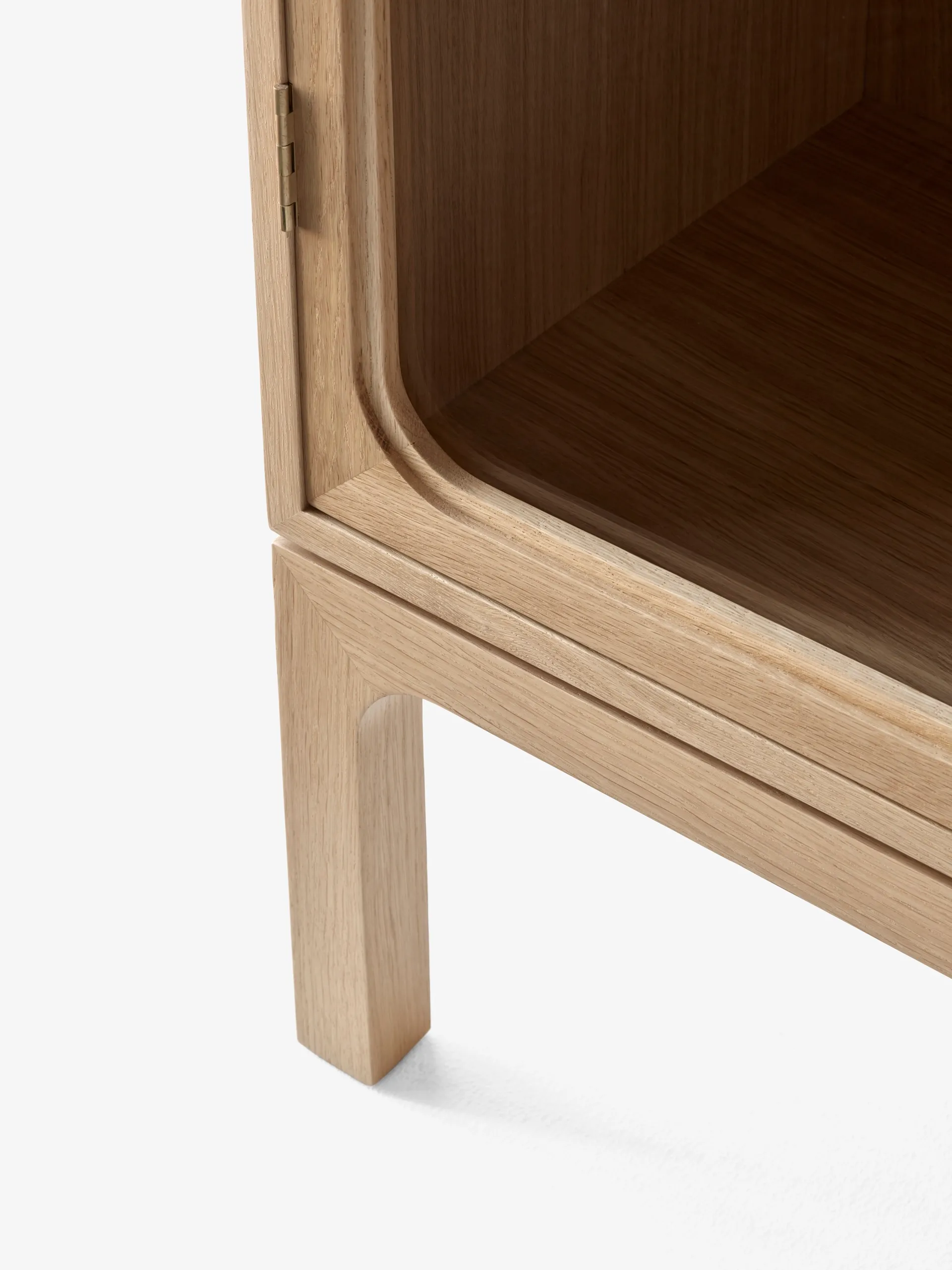 Βιτρίνα, Trace SC87, 50x192x40 εκ., Φυσική δρυς &Tradition