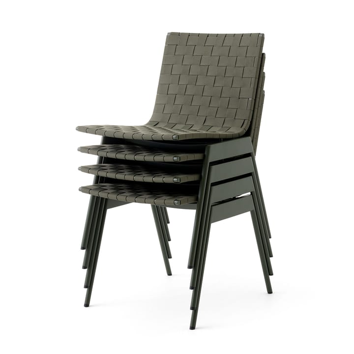 Ville Outdoor AV33 καρέκλα, Bronze green &Tradition