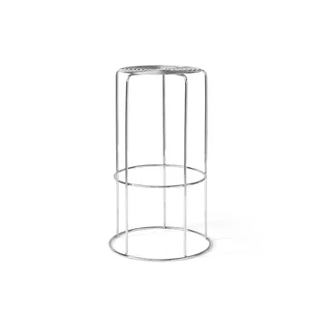 Wire VP16 σκαμπό μπαρ - Ανοξείδωτο ατσάλι, 75 cm - &Tradition