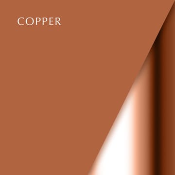 Acorn αμπαζούρ λευκό - γυαλισμένος χαλκός - Umage