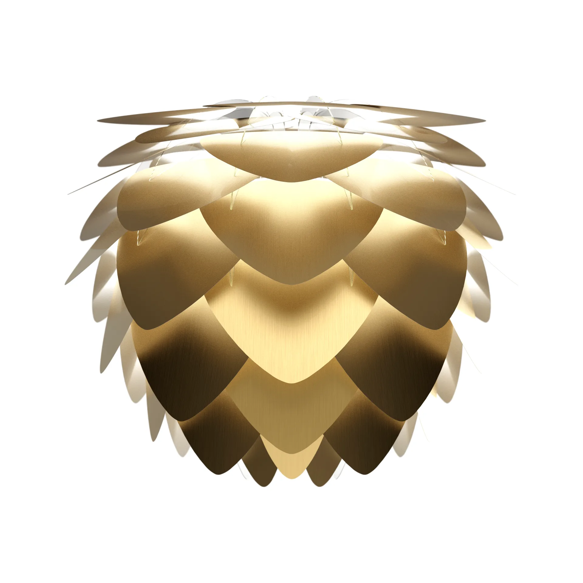 Aluvia φωτιστικό brushed brass, 40 cm Umage