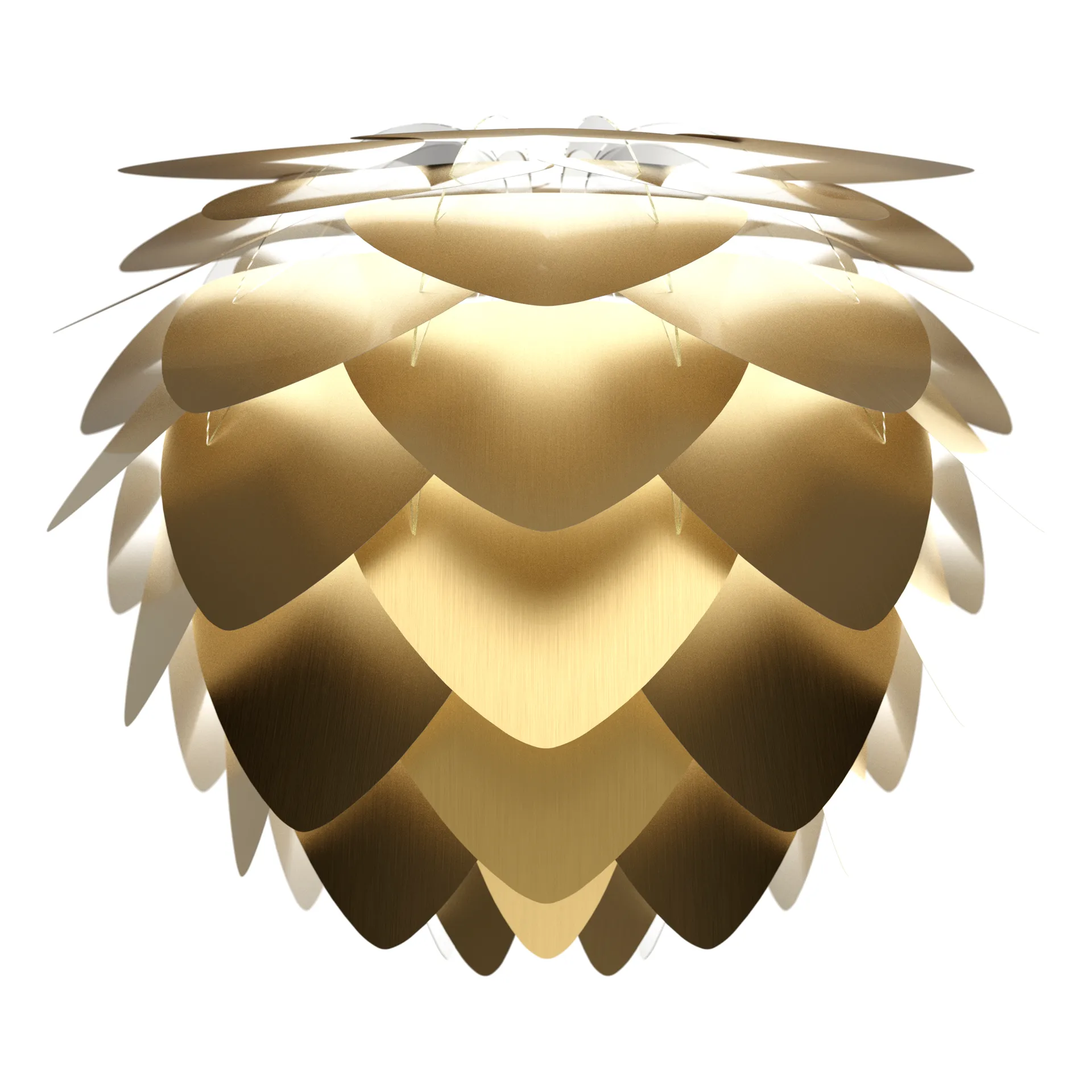 Aluvia φωτιστικό brushed brass, 59 cm Umage