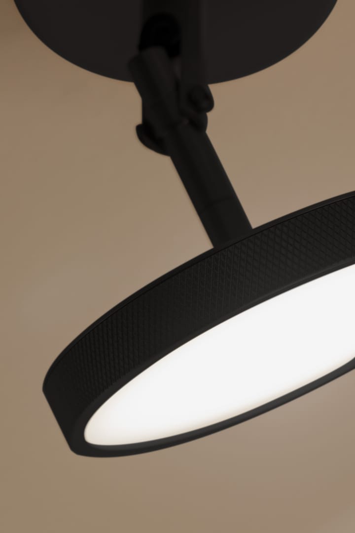Asteria Spot φωτιστικό οροφής και τοίχου Ø12 cm, Black Umage