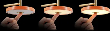 Asteria Wall απλίκα τοίχου - Short, Black-brass - Umage