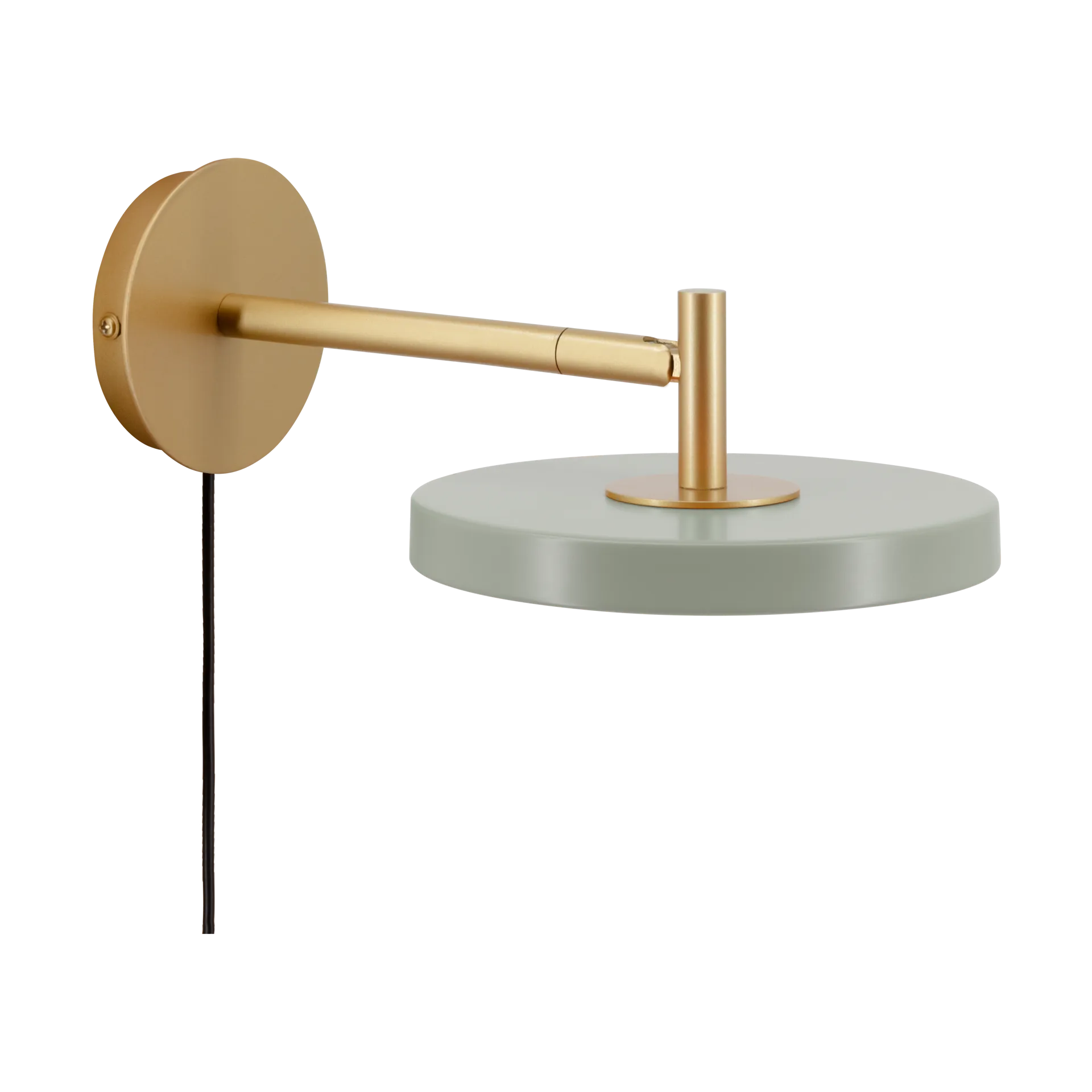 Asteria Wall απλίκα τοίχου, Short, Nuance olive-brass Umage