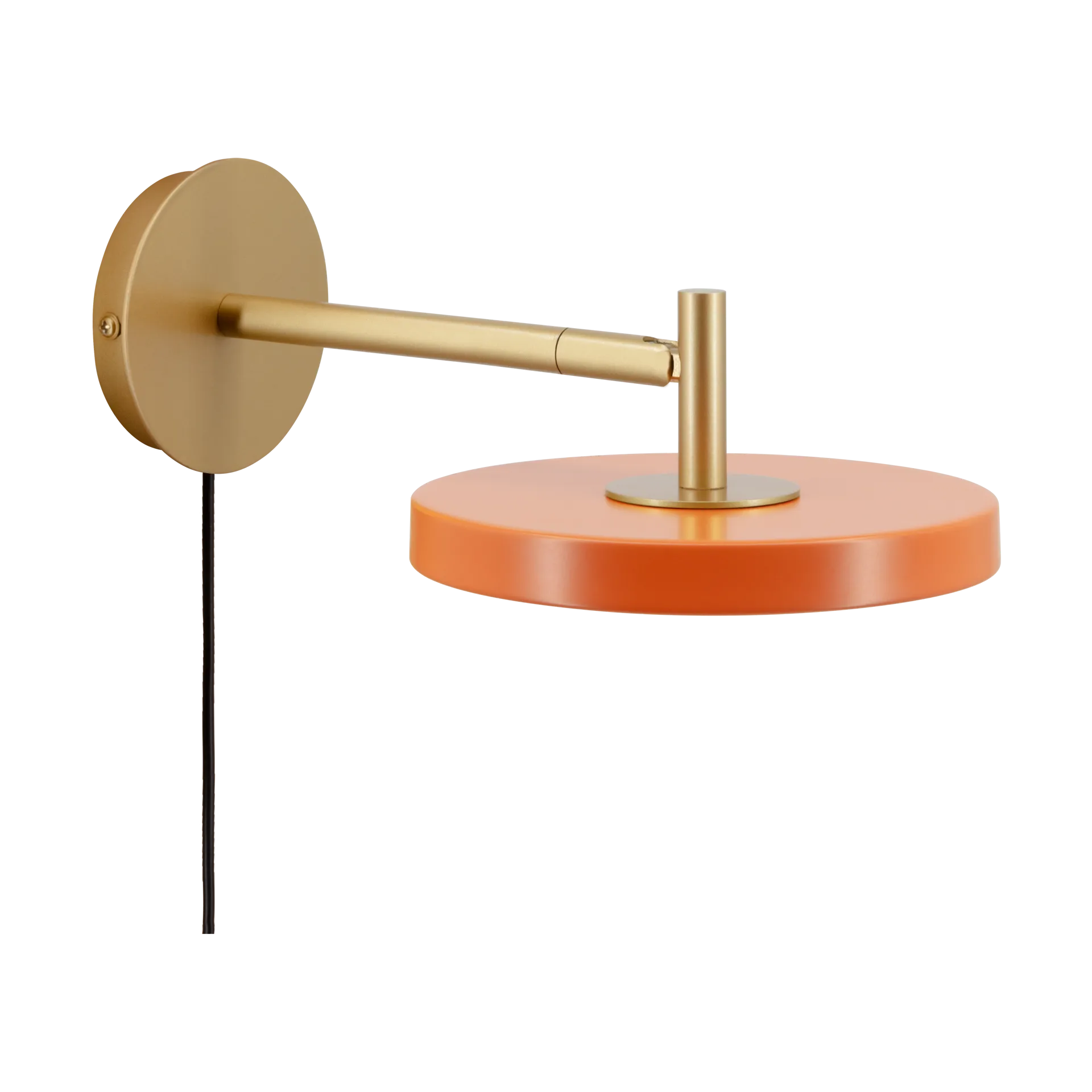 Asteria Wall απλίκα τοίχου, Short, Nuance orange-brass Umage