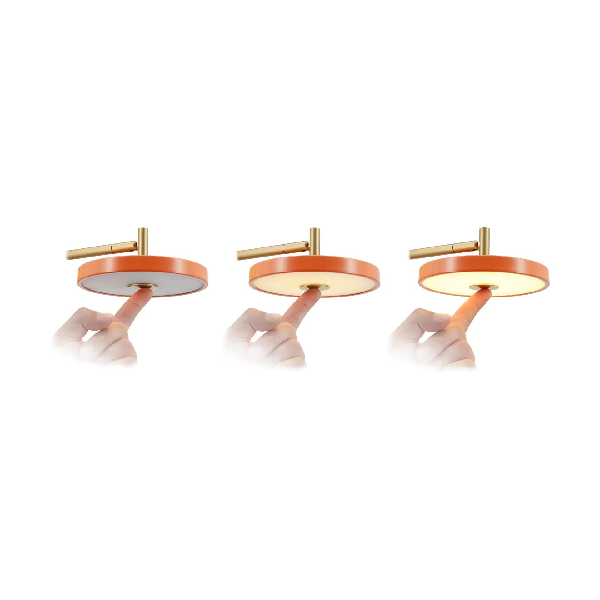 Asteria Wall απλίκα τοίχου, Short, Nuance orange-brass Umage