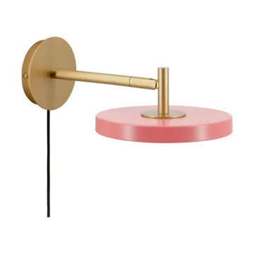 Asteria Wall απλίκα τοίχου - Short, Nuance rose-brass - Umage