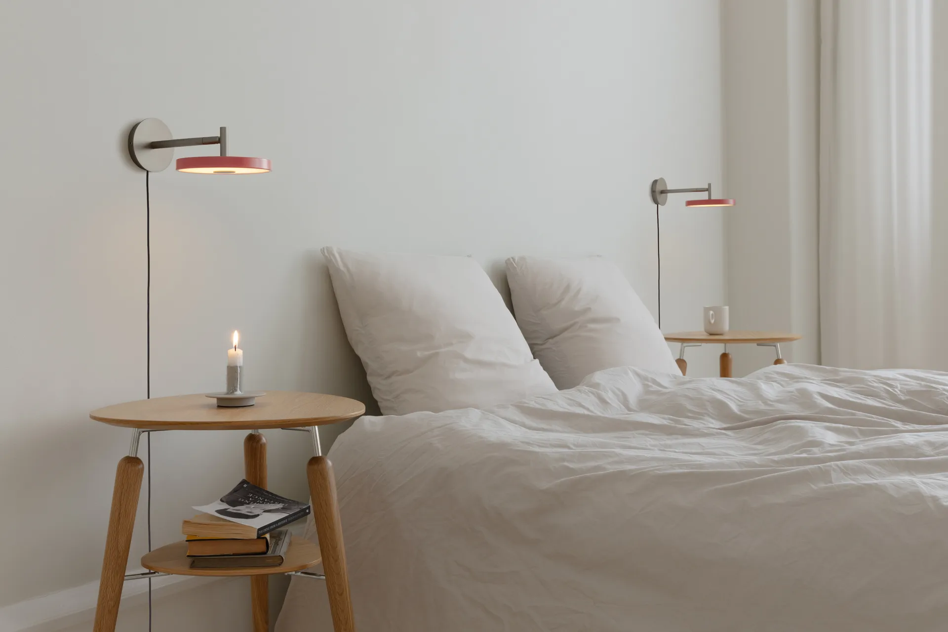 Asteria Wall απλίκα τοίχου, Short, Nuance rose-chrome Umage