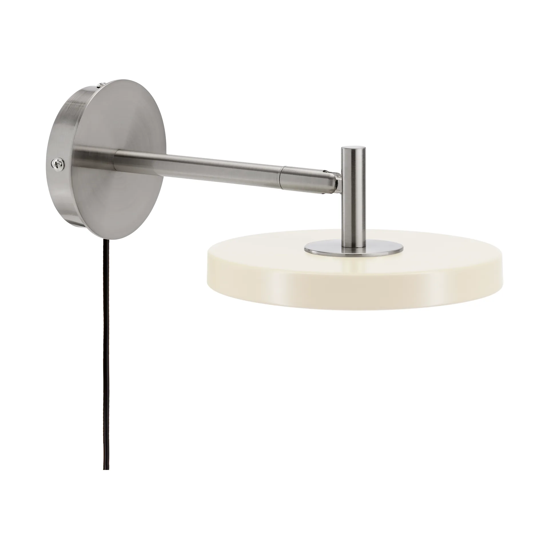 Asteria Wall απλίκα τοίχου, Short, Pearl white-chrome Umage
