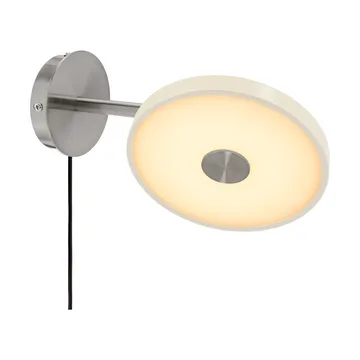 Asteria Wall απλίκα τοίχου - Short, Pearl white-chrome - Umage