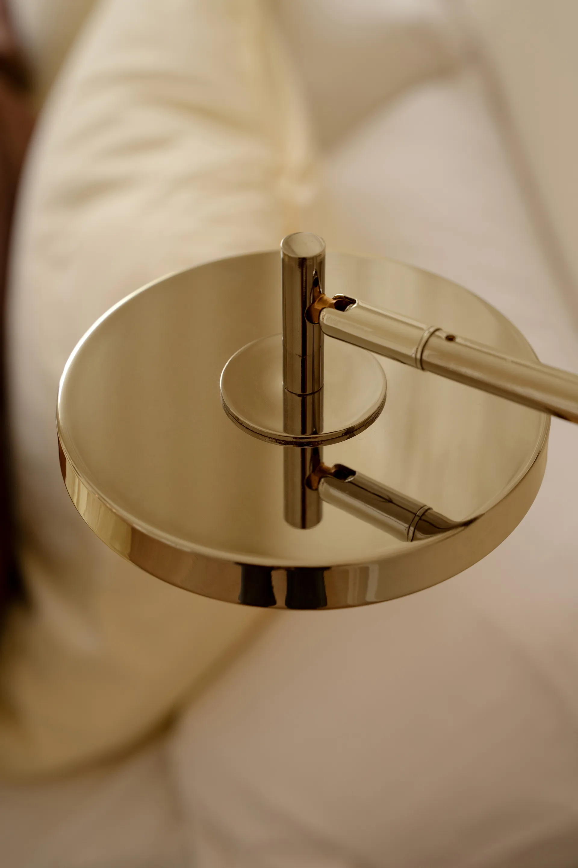 Asteria Wall short απλίκα τοίχου, Polished brass Umage