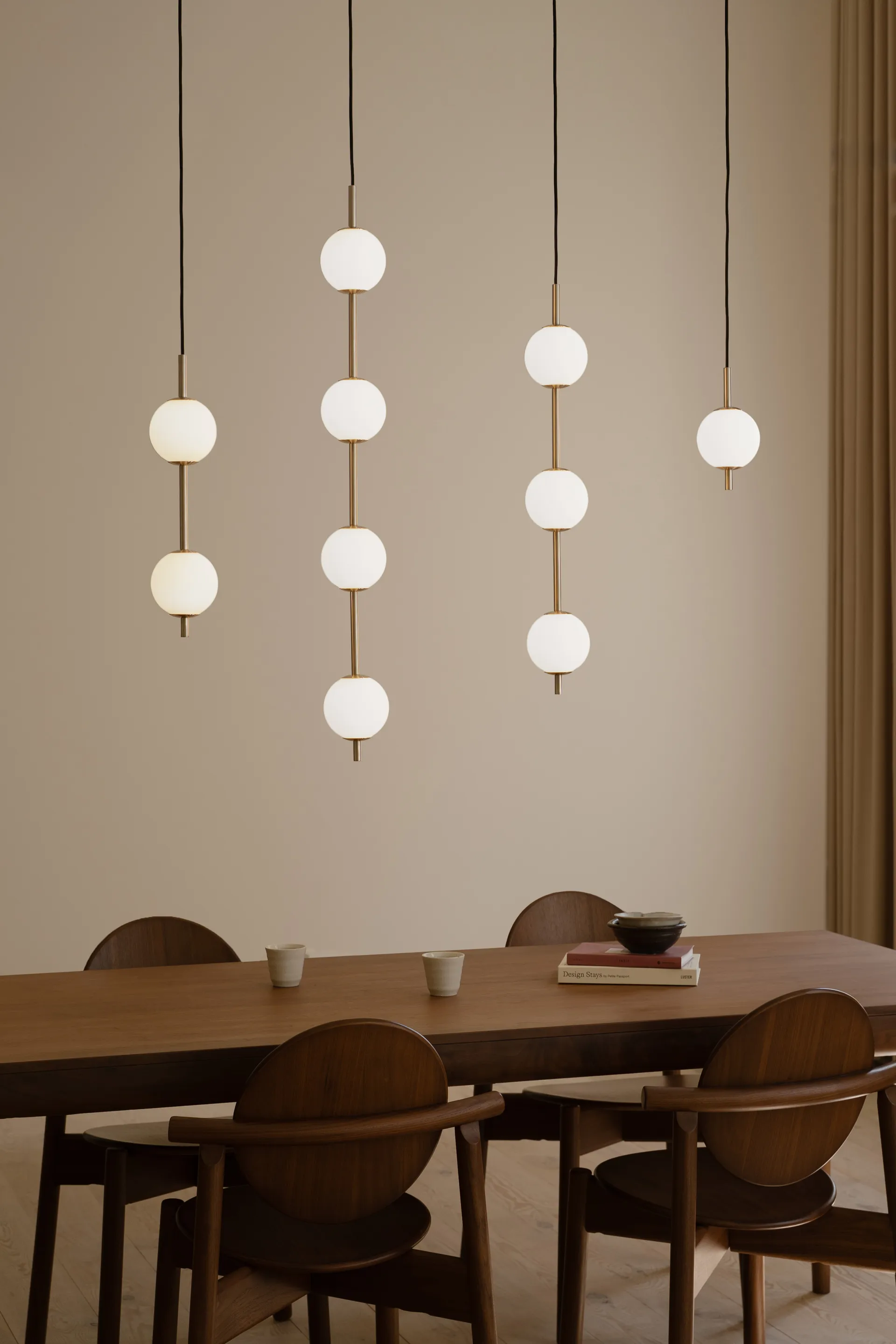 Audrey κρεμαστό φωτιστικό 3, Brass Umage