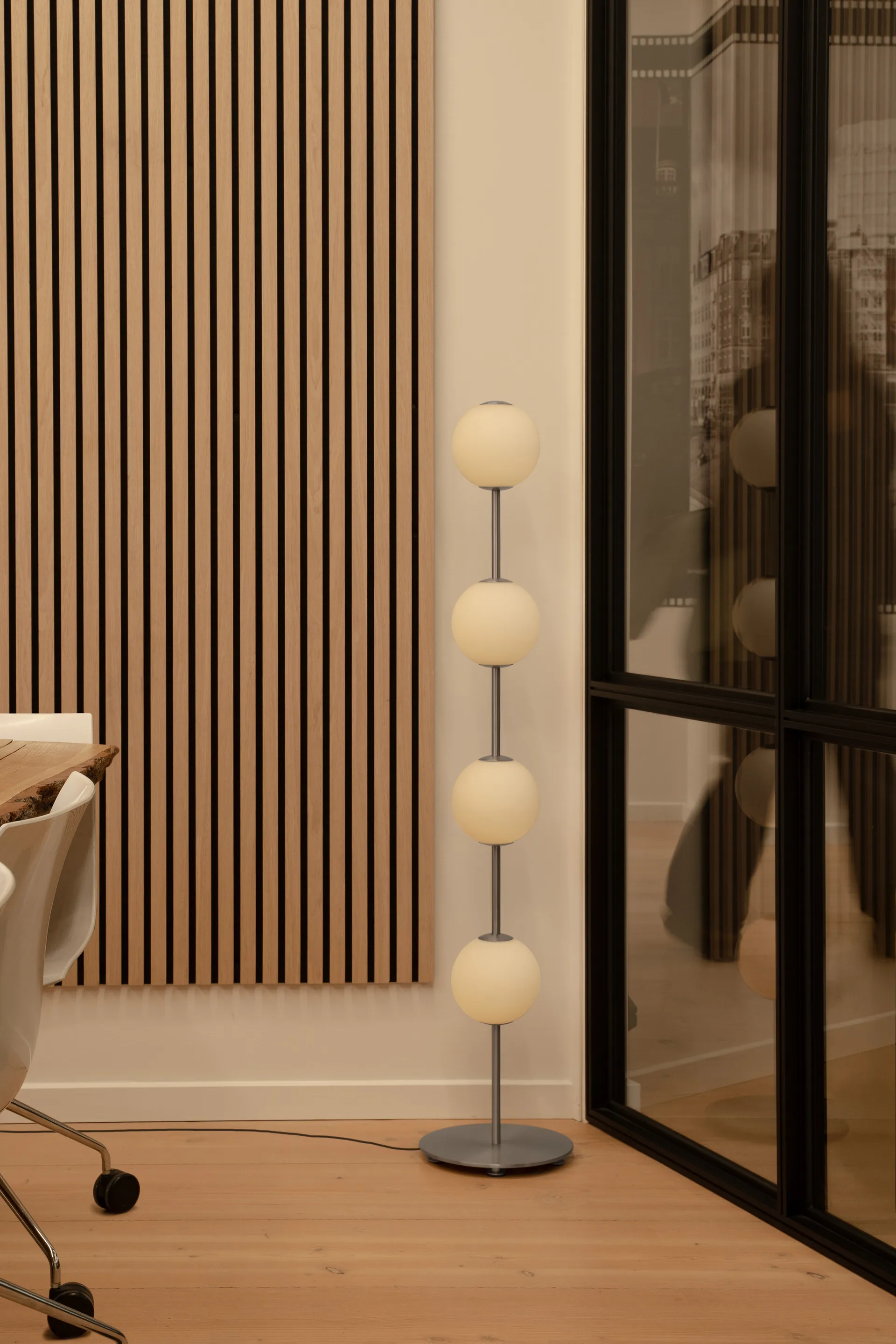 Audrey Floor επιδαπέδιο φωτιστικό, Steel Umage