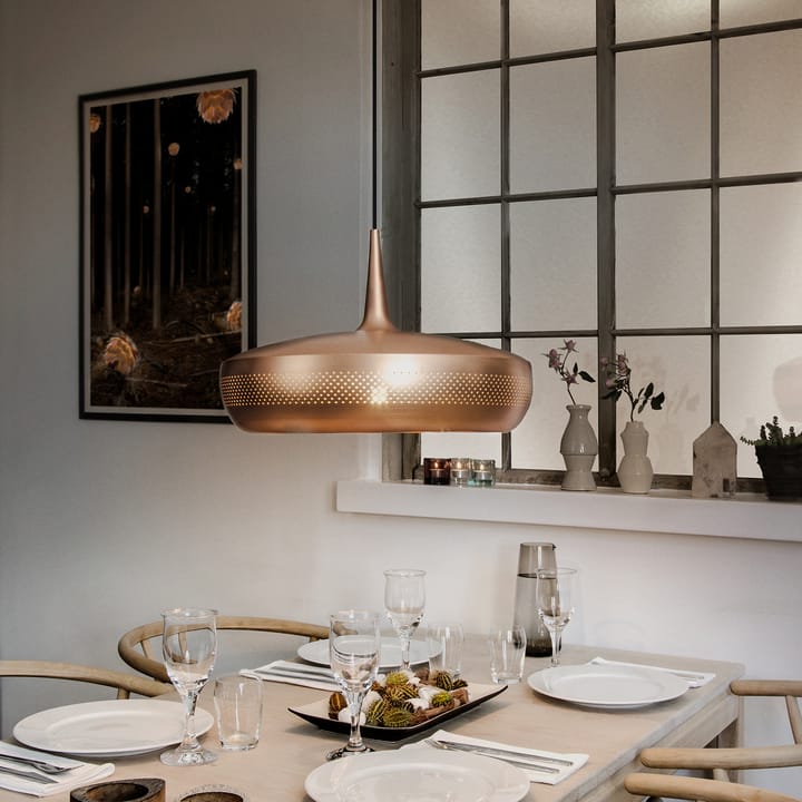 Clava Dine φωτιστικό οροφής Ø43 cm, βουρτσισμένος χαλκός Umage