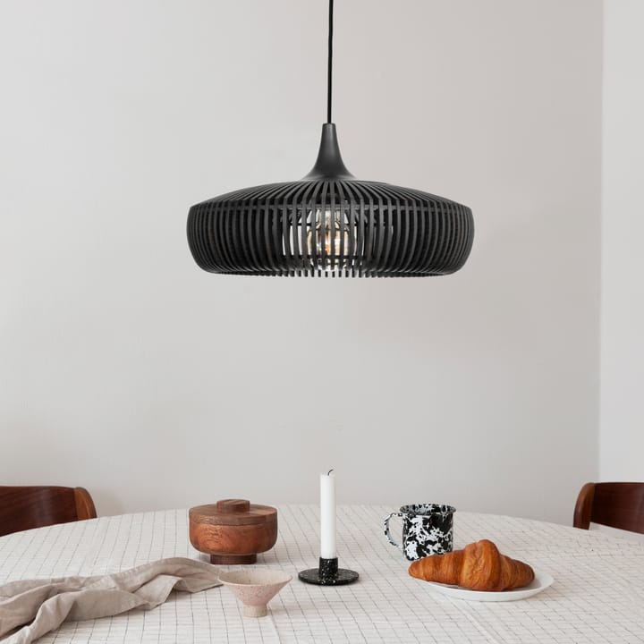 Clava Dine Wood αμπαζούρ Ø43 cm, μαύρο Umage