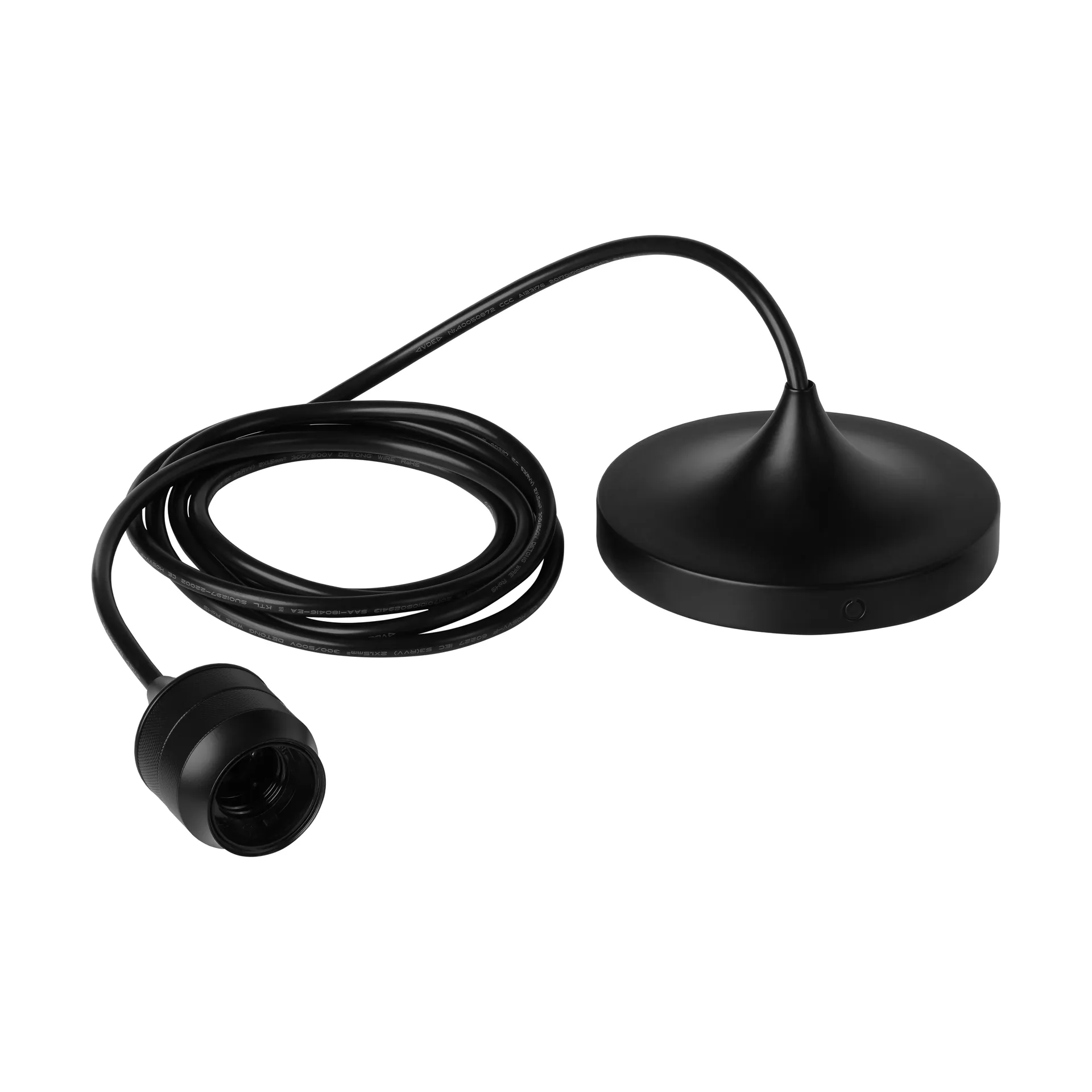 Σετ κορδονιών για κρεμαστό φωτιστικό Cord Set Pro, Black Umage