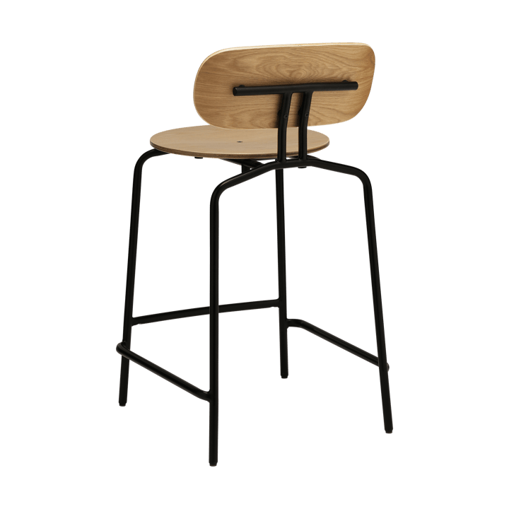 Curious σκαμπό μπαρ 65 εκ., Oak-black Umage