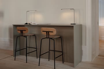 Curious σκαμπό μπαρ 75 εκ. - Oak-black - Umage