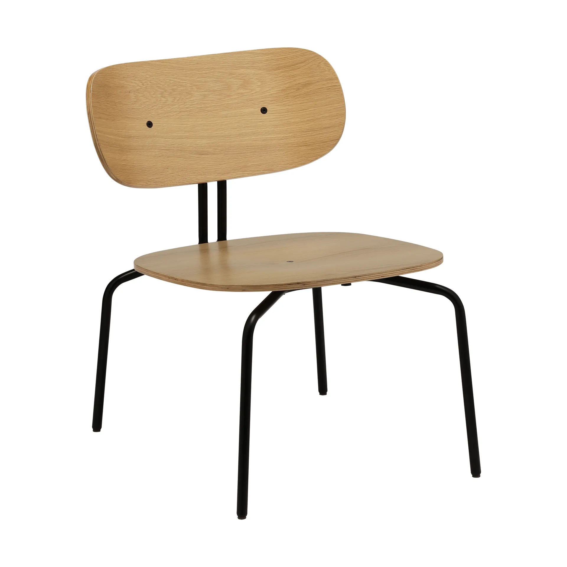 Curious πολυθρόνα lounge, Oak-black Umage