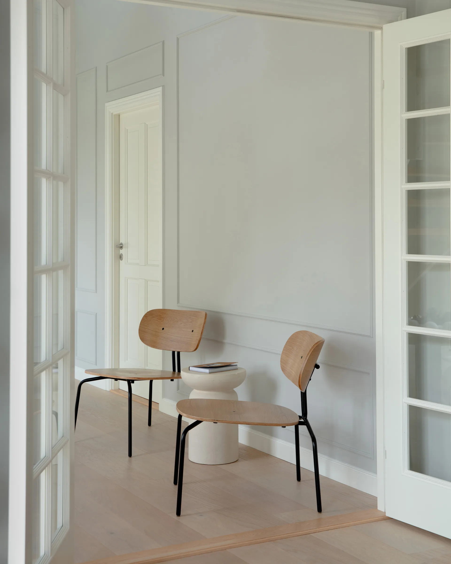 Curious πολυθρόνα lounge, Oak-black Umage