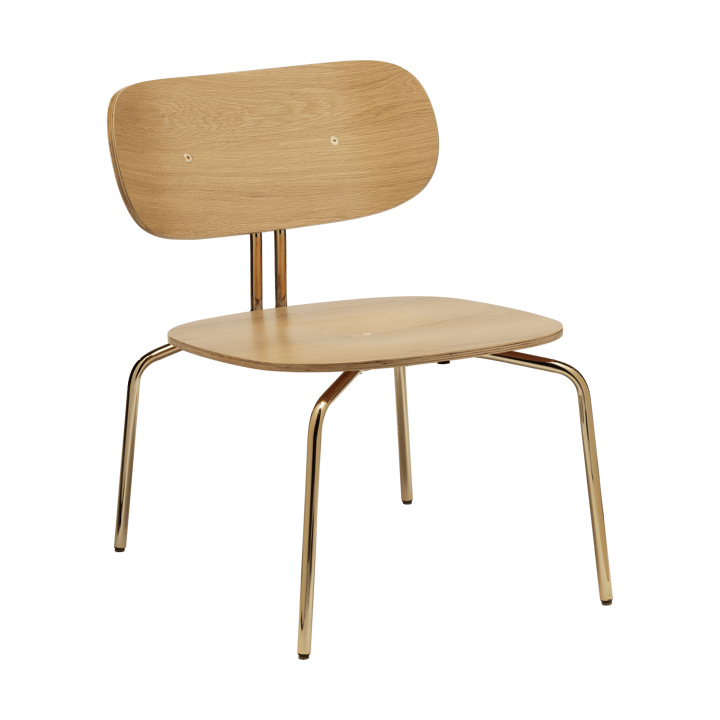Curious πολυθρόνα lounge - Oak-brass - Umage