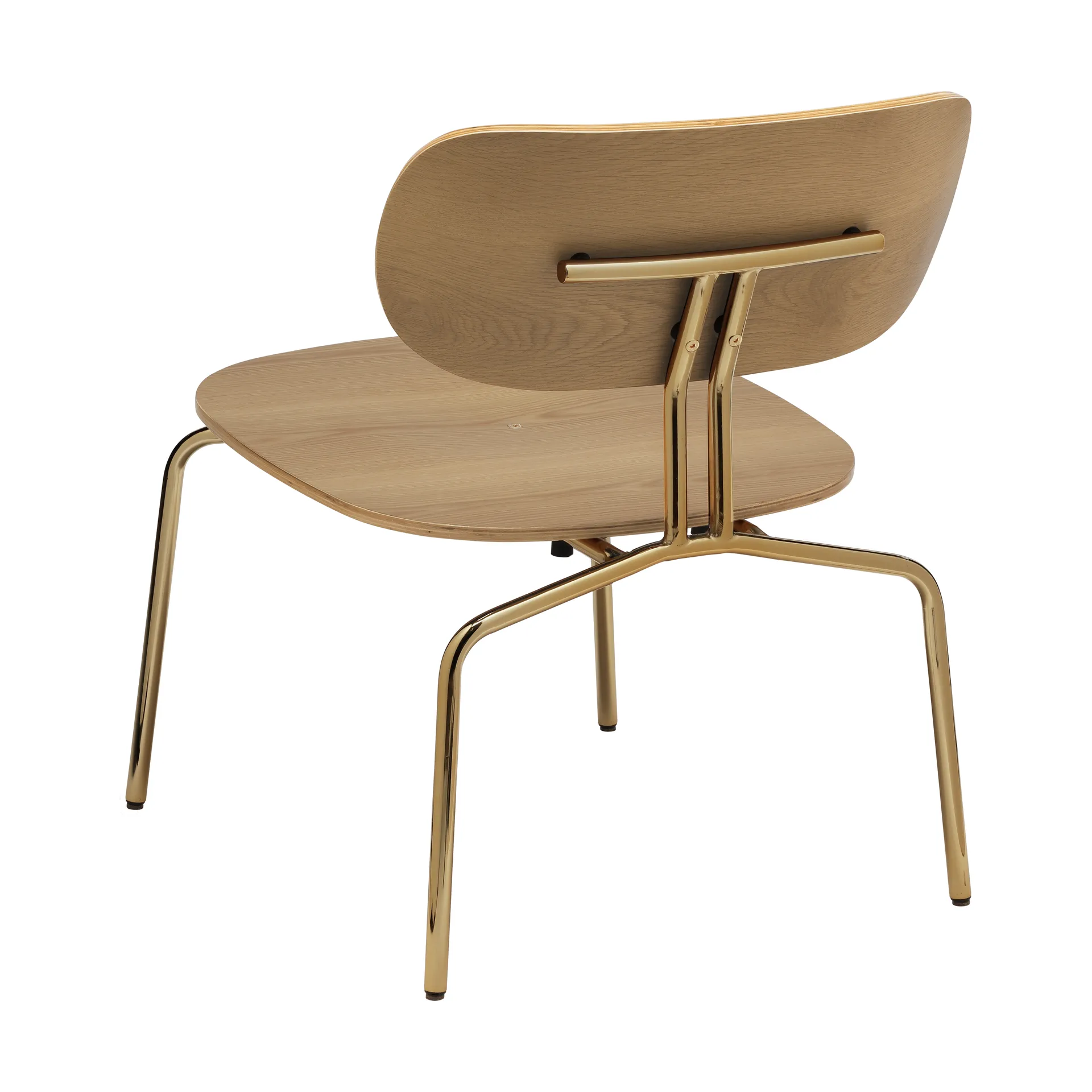 Curious πολυθρόνα lounge, Oak-brass Umage