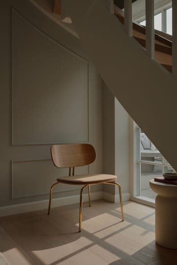Curious πολυθρόνα lounge - Oak-brass - Umage