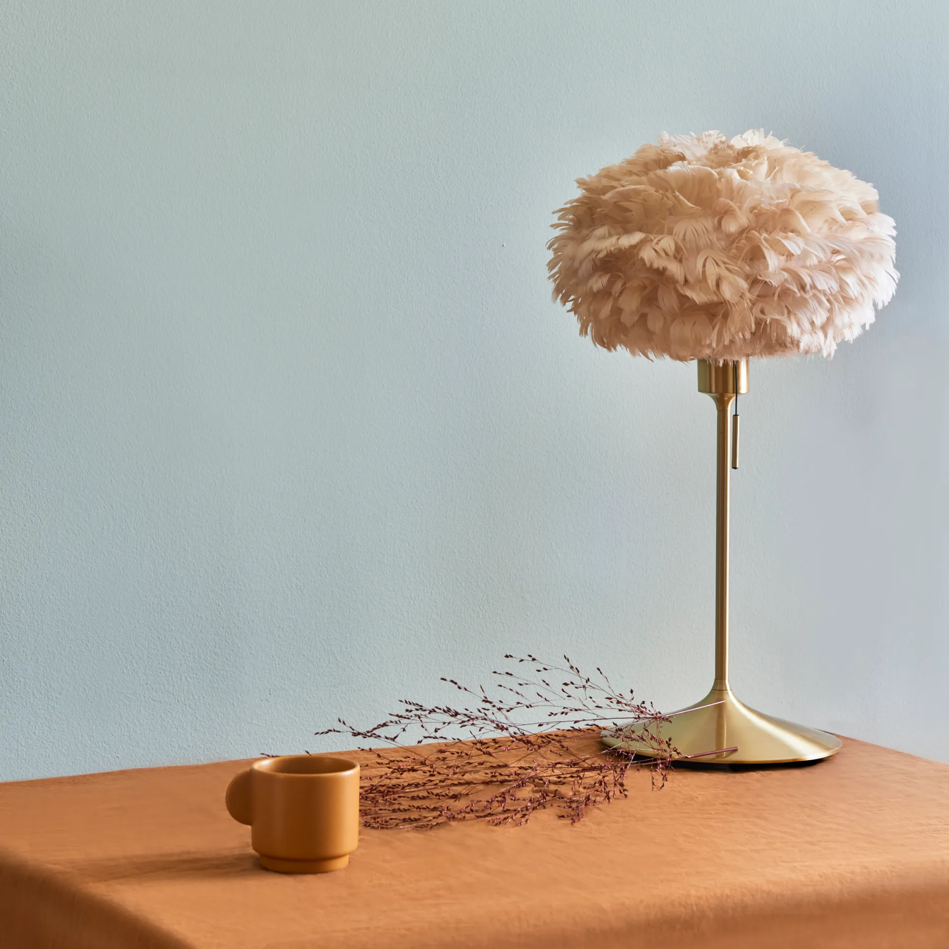 Eos φωτιστικό ανοιχτό καφέ, mini 35 cm Umage