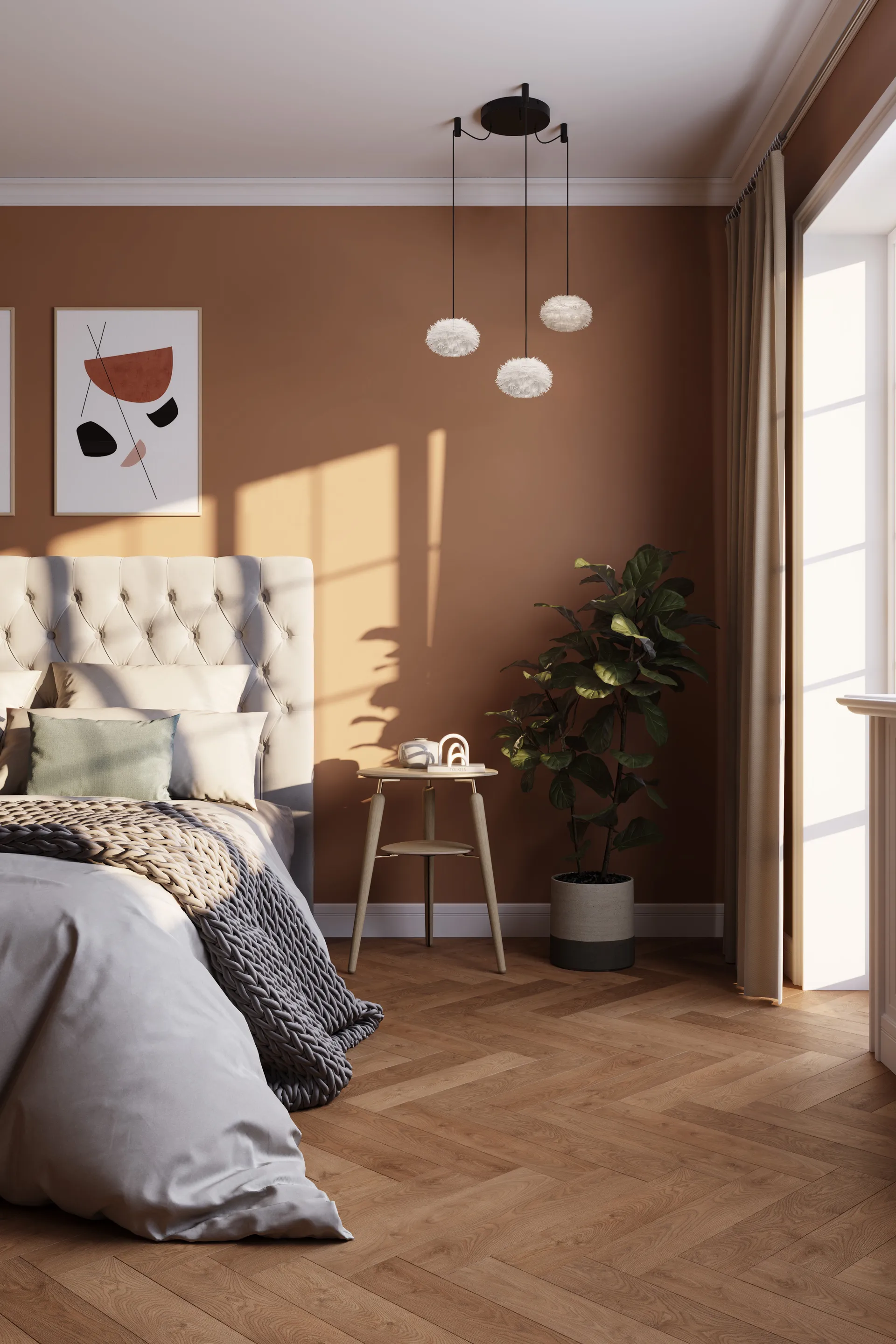 Eos Nano φωτιστικό οροφής, Λευκό, cluster 3 Umage