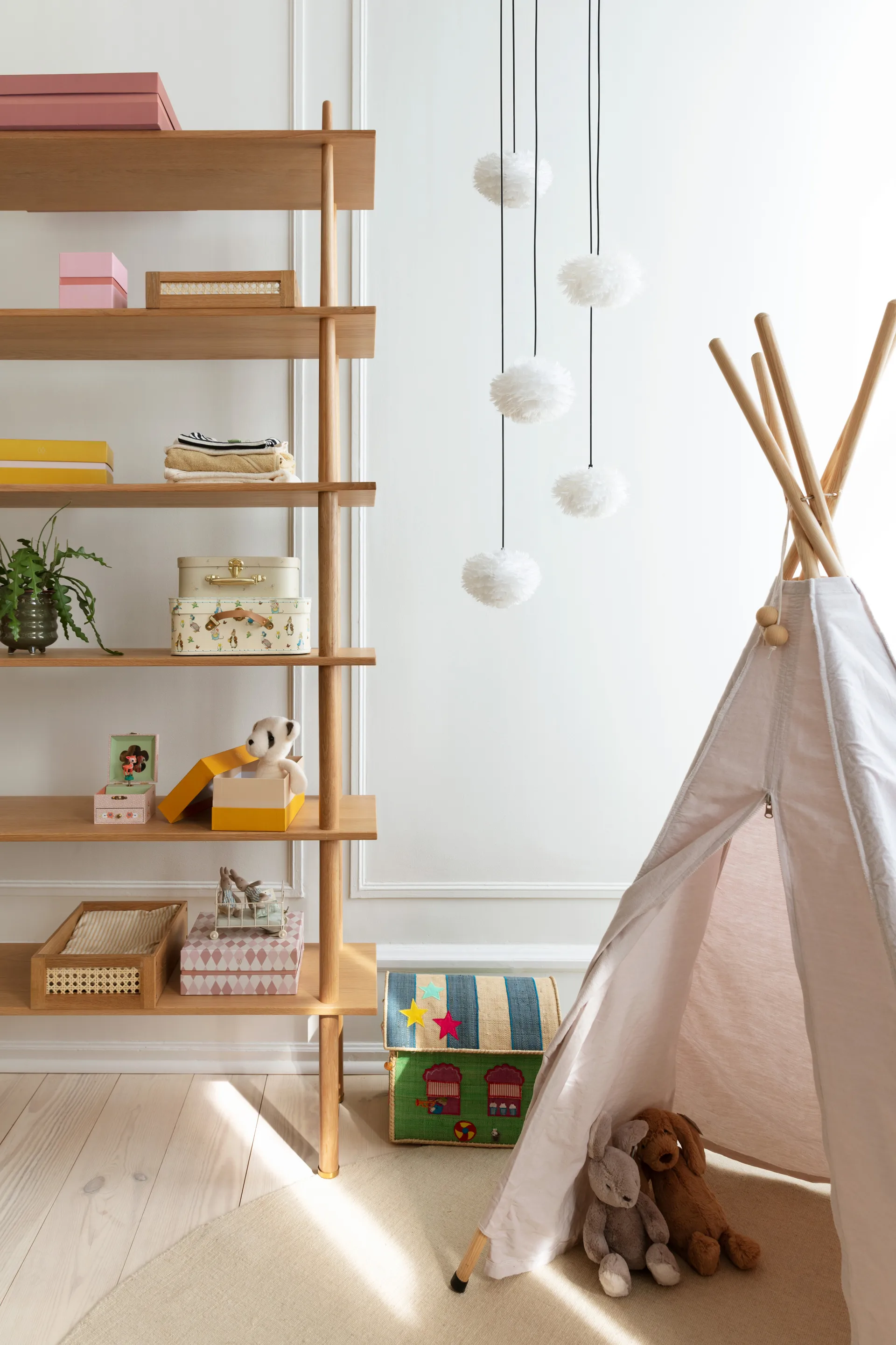 Eos Nano φωτιστικό οροφής, Λευκό, cluster 5 Umage