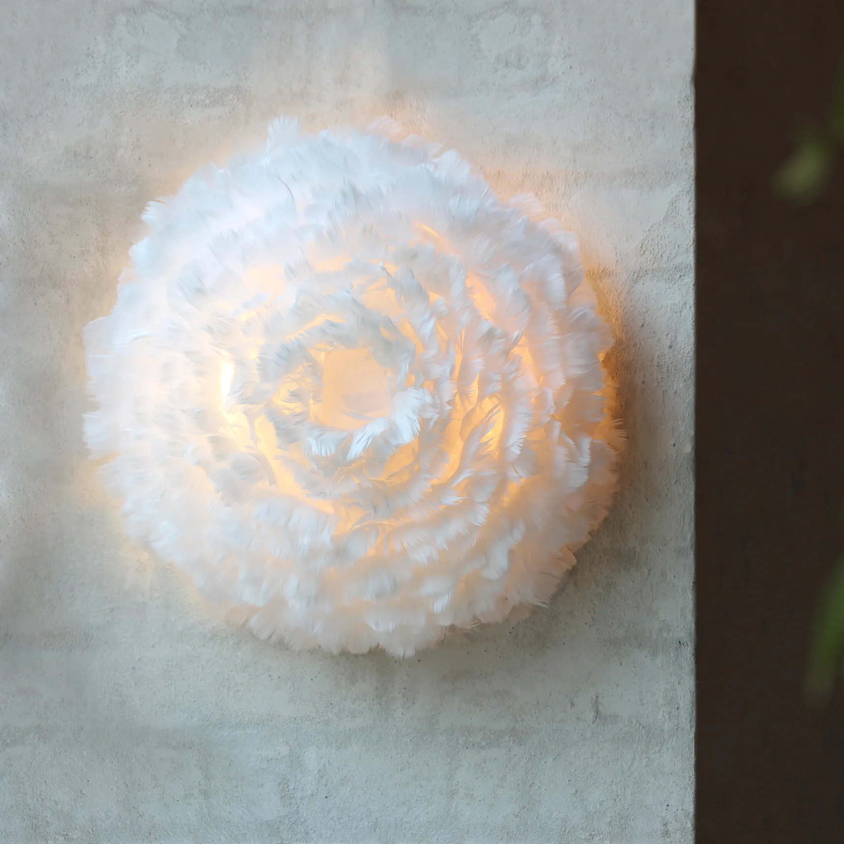 Eos Up φωτιστικό οροφής λευκό, 40 cm Umage