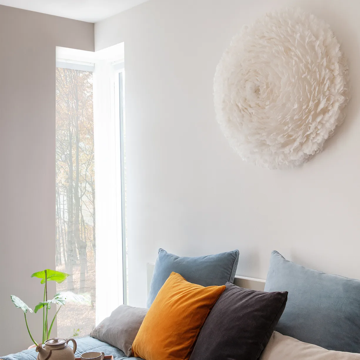 Eos Up φωτιστικό οροφής λευκό, 70 cm Umage