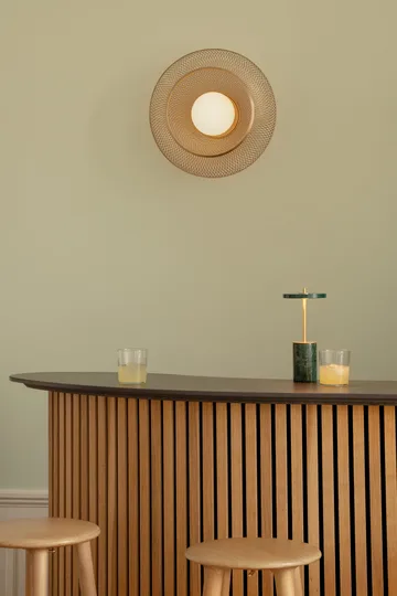 Faraday Up medium πλαφονιέρα - Brushed Brass - Umage