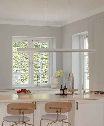 Hazel Branch 1,5m κρεμαστό φωτιστικό, White-steel Umage