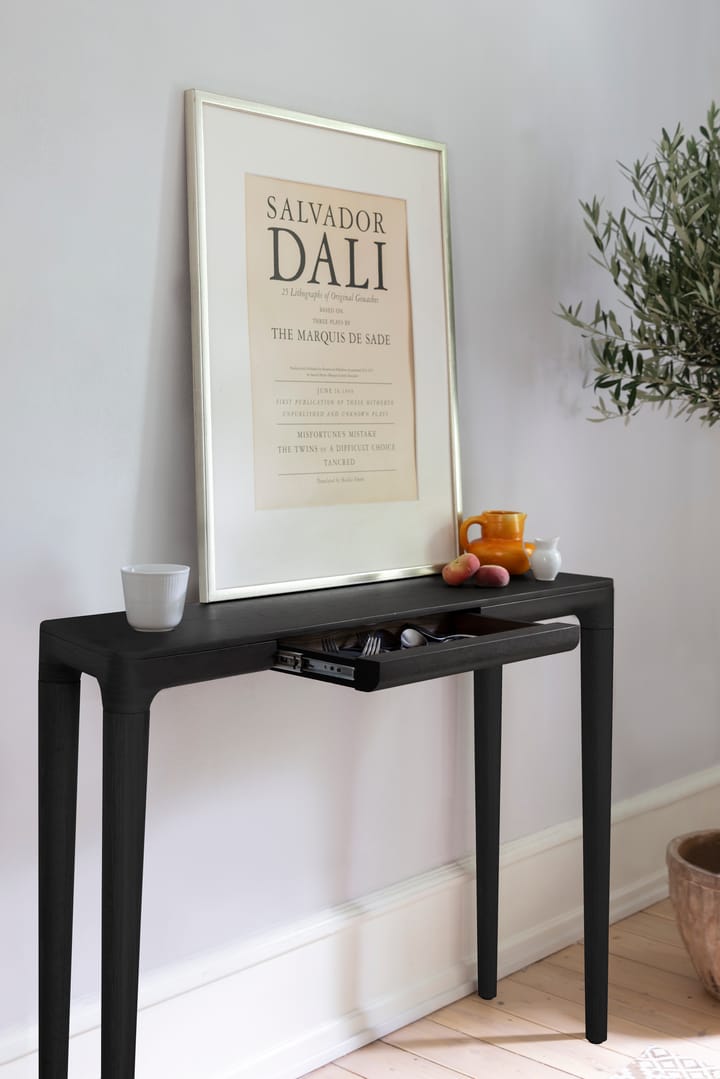Τραπέζι κονσόλα Heart'n'Soul 110 cm, Black oak Umage