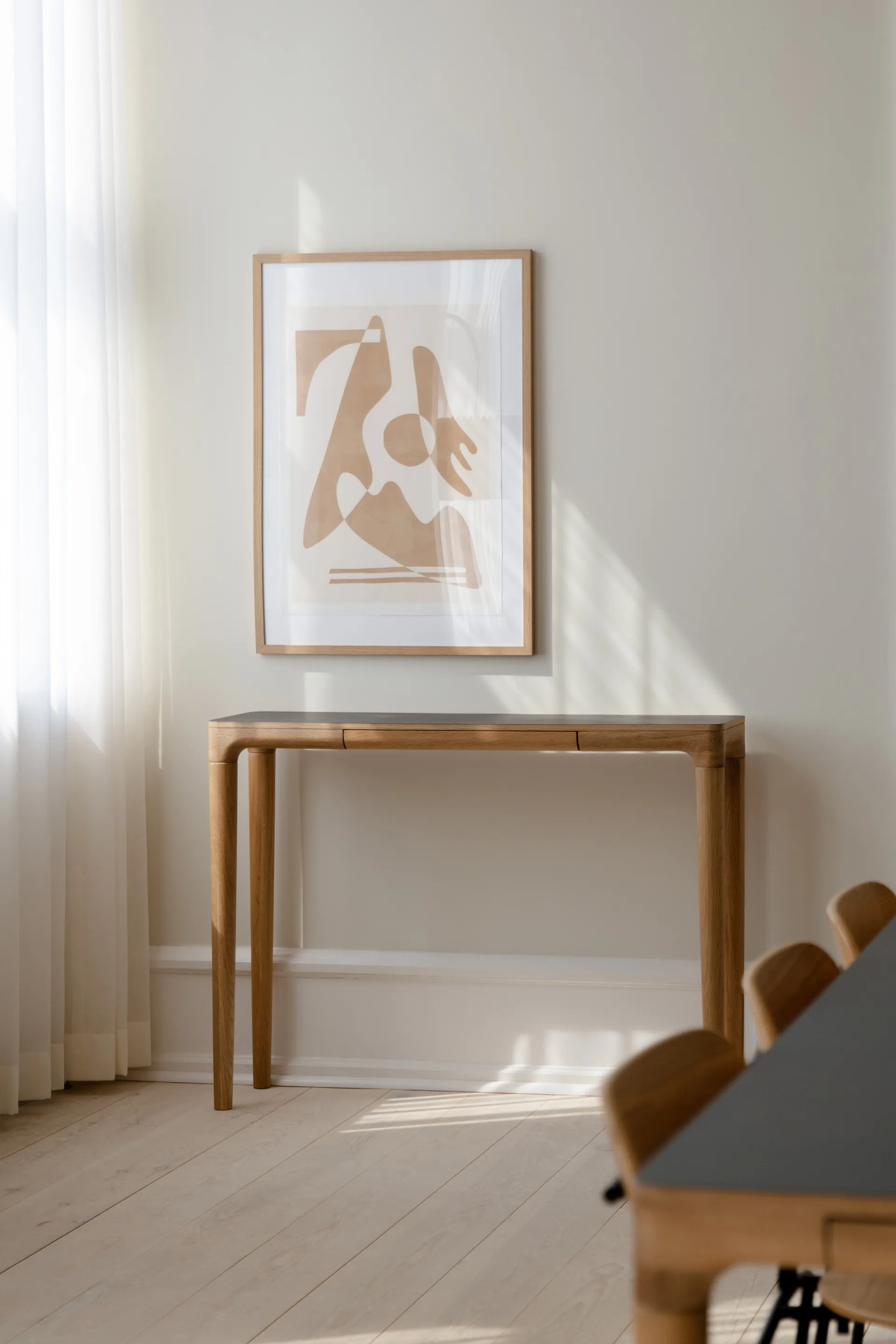 Heart'n'Soul κονσόλα 120 cm, Oak-obsidian black Umage