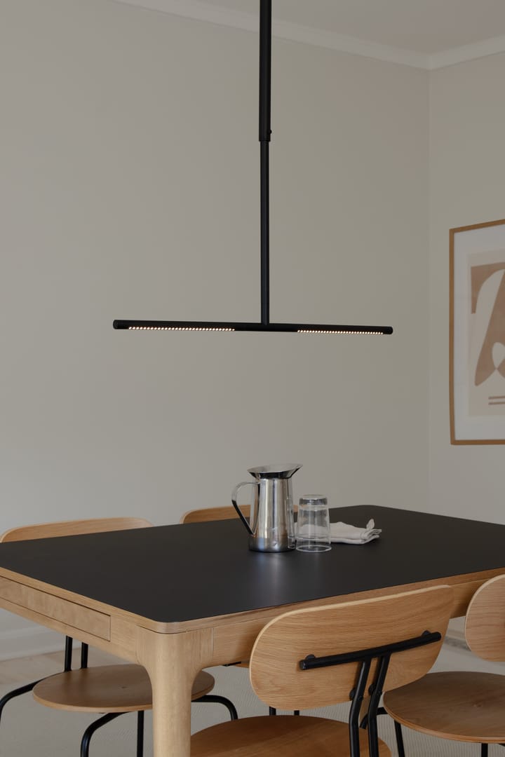Heart'n'Soul τραπεζαρία 90x120 εκ., Oak-obsidian black Umage