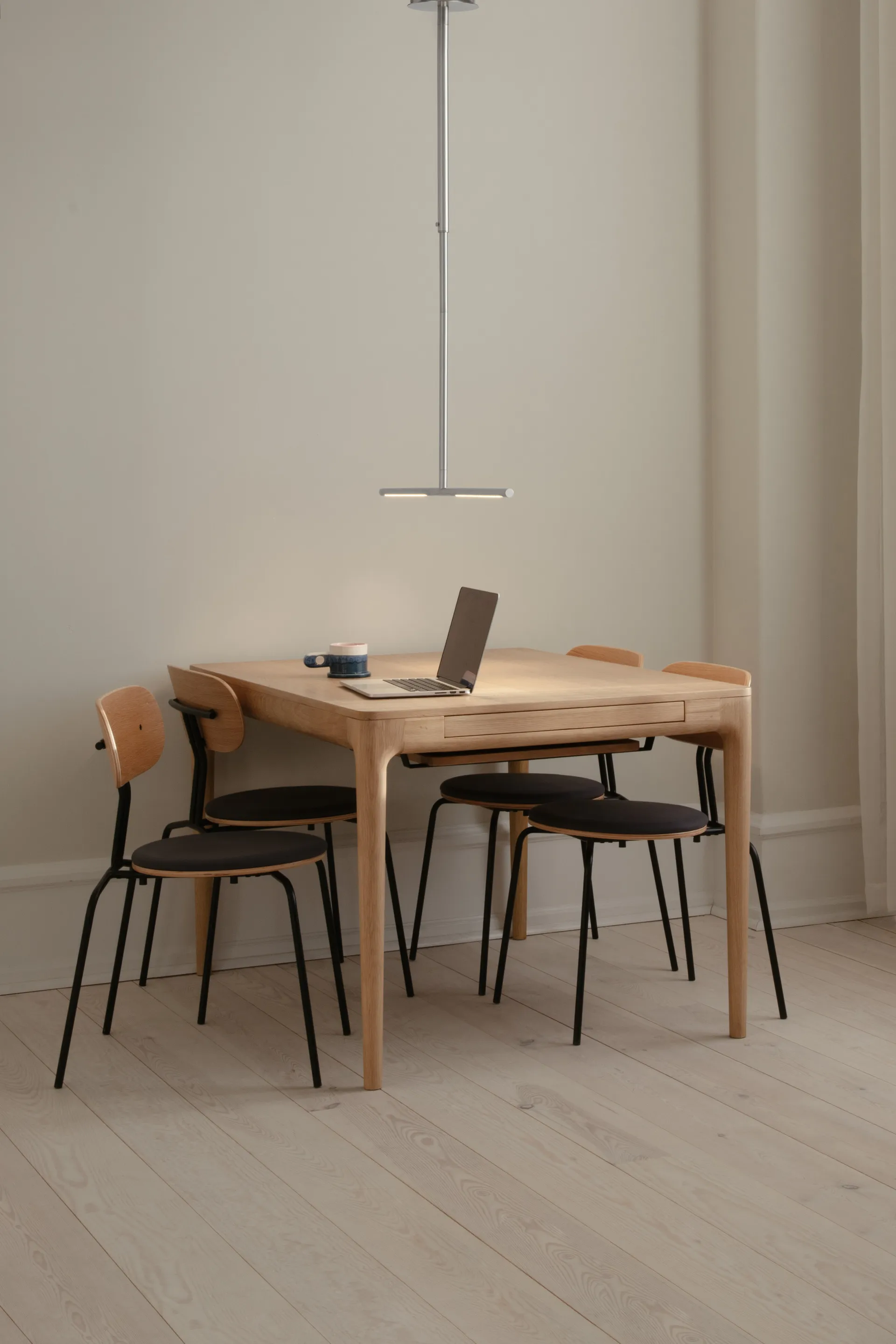 Heart'n'Soul τραπεζαρία 90x120 εκ., Oak Umage