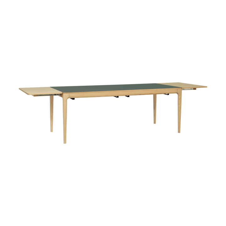 Heart'n'Soul τραπεζαρία 90x200 εκ., Oak-moss green Umage