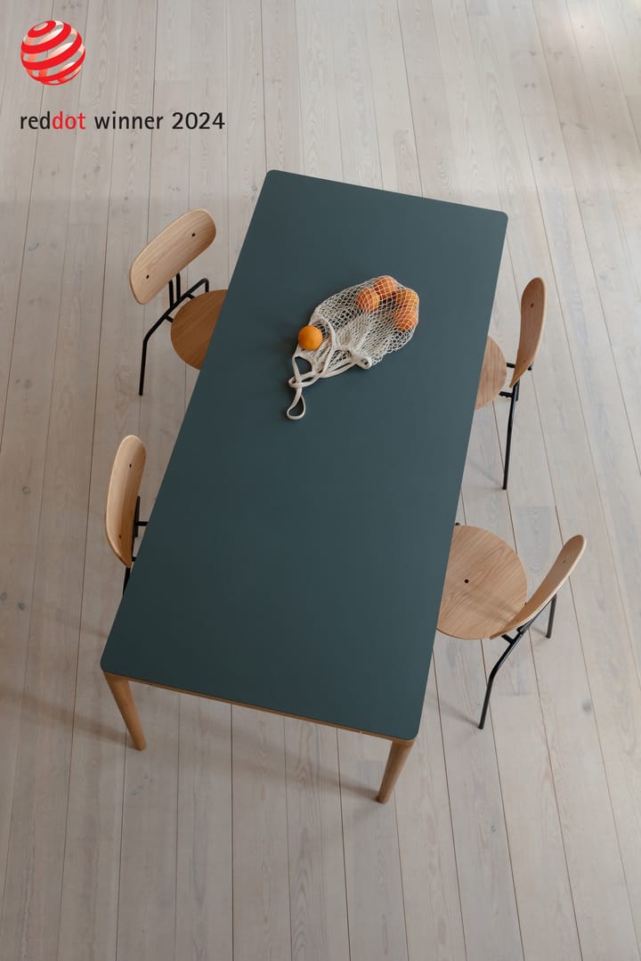 Heart'n'Soul τραπεζαρία 90x200 εκ., Oak-moss green Umage