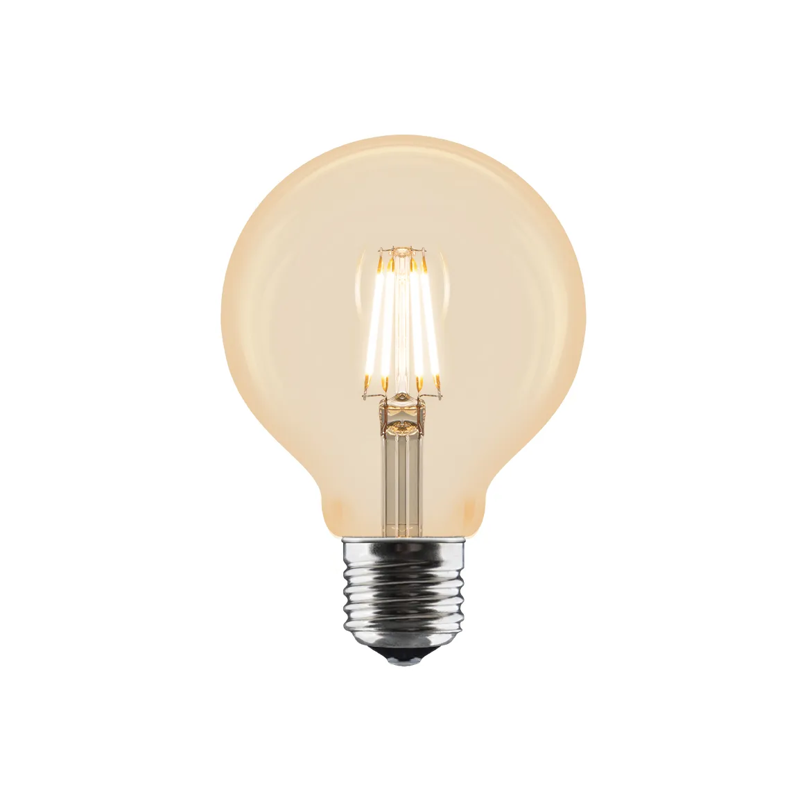Idea LED E27 2W 80 mm, κεχριμπάρι Umage
