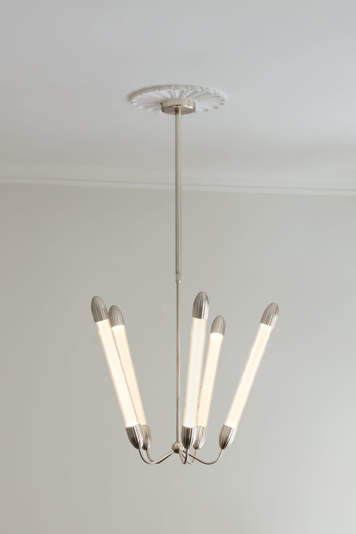 Lemon Squeeze Penta long φωτιστικό οροφής , Polished steel Umage