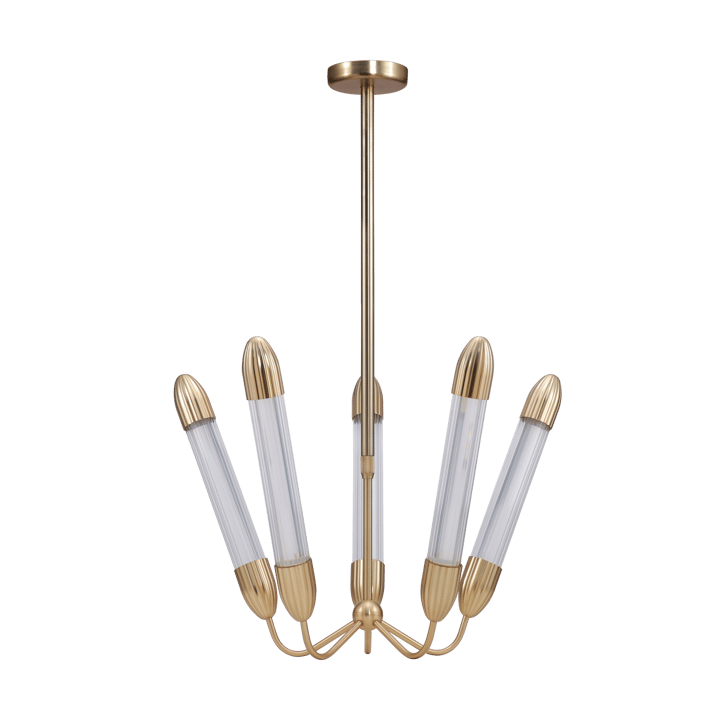Lemon Squeeze Penta short φωτιστικό οροφής, Plated brass Umage