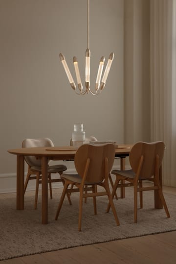 Lemon Squeeze Penta short φωτιστικό οροφής - Plated brass - Umage