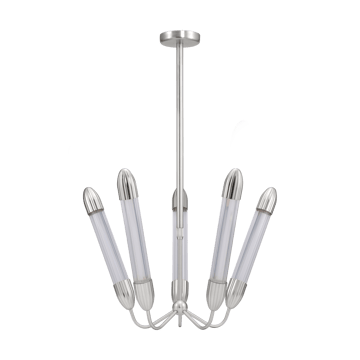Lemon Squeeze Penta short φωτιστικό οροφής - Polished steel - Umage
