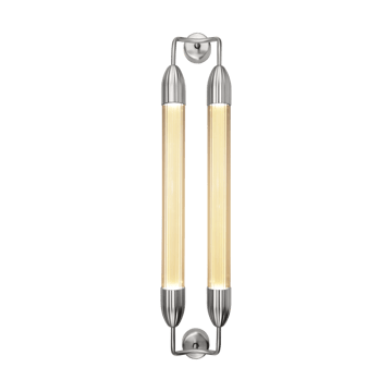 Lemon Squeeze Wall long επιτοίχιο φωτιστικό - Double polished steel - Umage