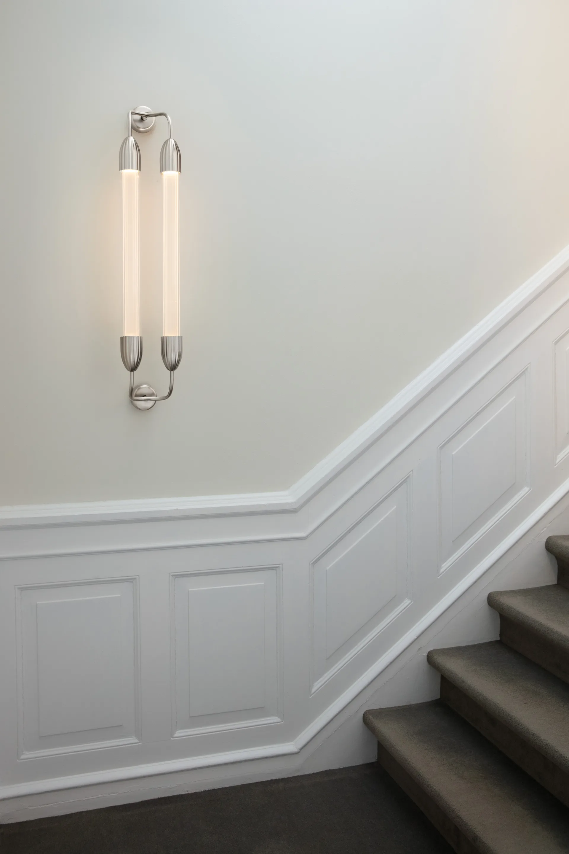 Lemon Squeeze Wall long επιτοίχιο φωτιστικό, Double polished steel Umage